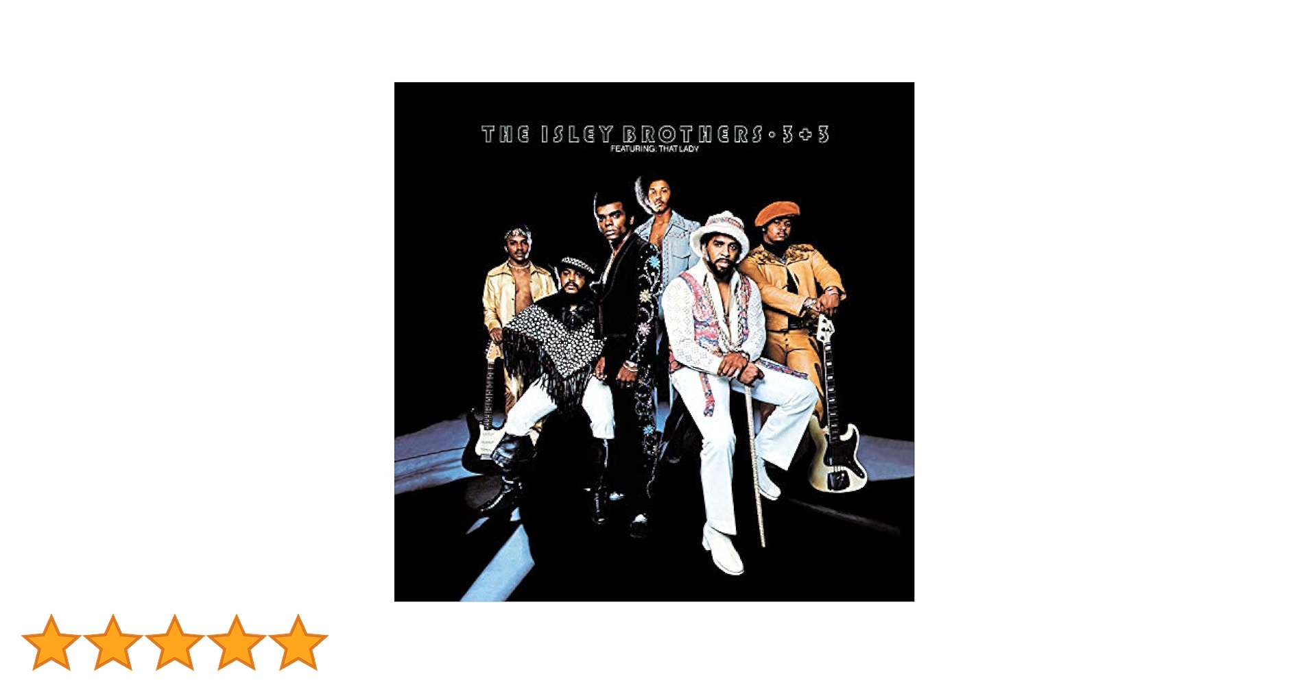 Isley Brothers / 3+3 レコード The Isley Brothers – 3 + 3 – Vinyl (Pitman Pressing
